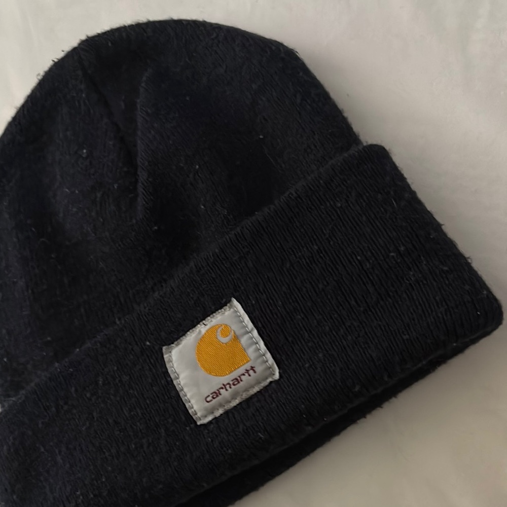 Carhartt Classic Black Knit Hat - Picture 3 of 4